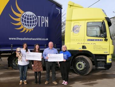 Pallet Network Anglia supports people and animals with TPN charity funds